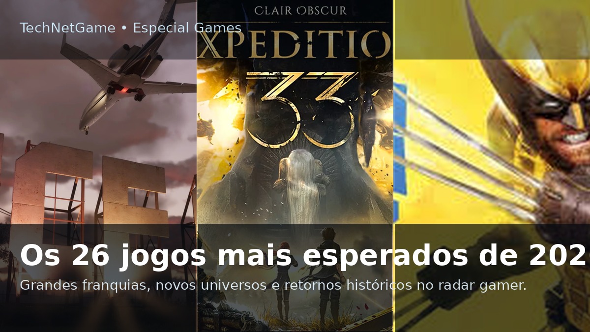 Os 26 jogos mais esperados de 2026